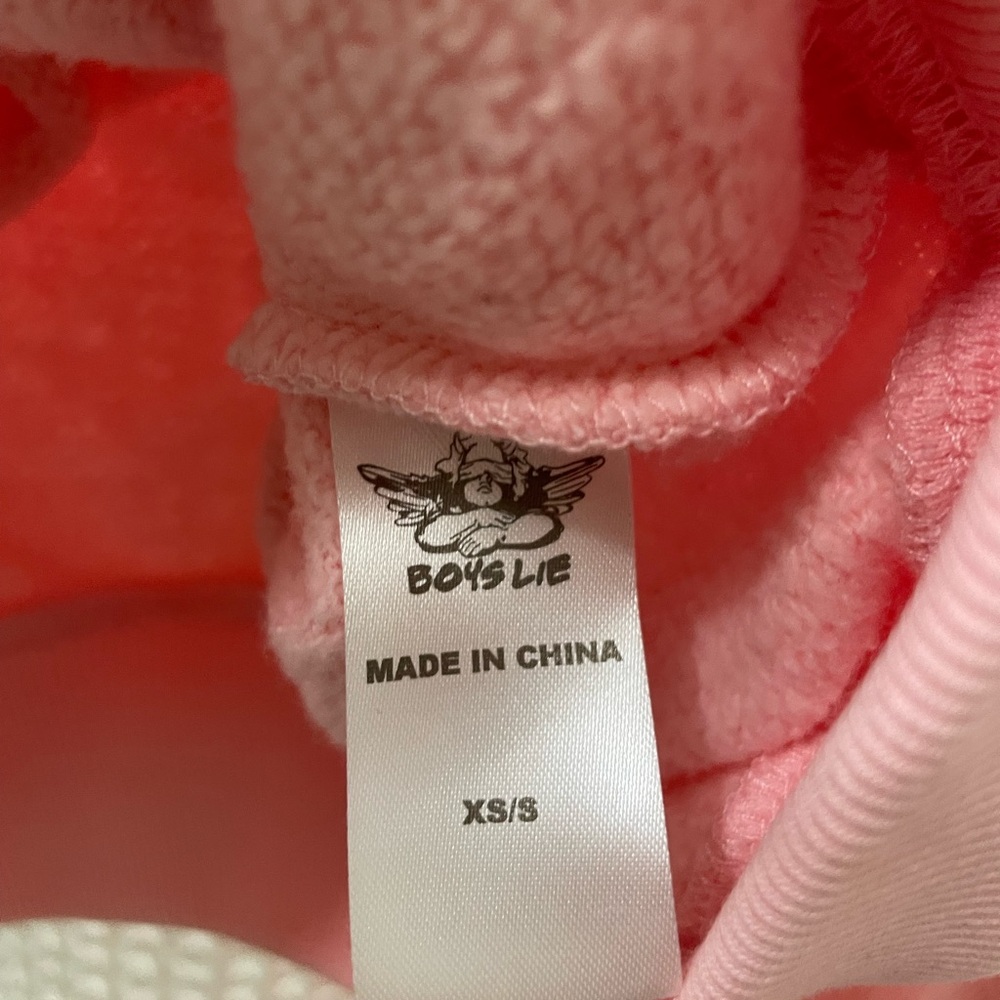 Boys Lie Pink Better Half Racer Hoodie - Picture 3 of 5